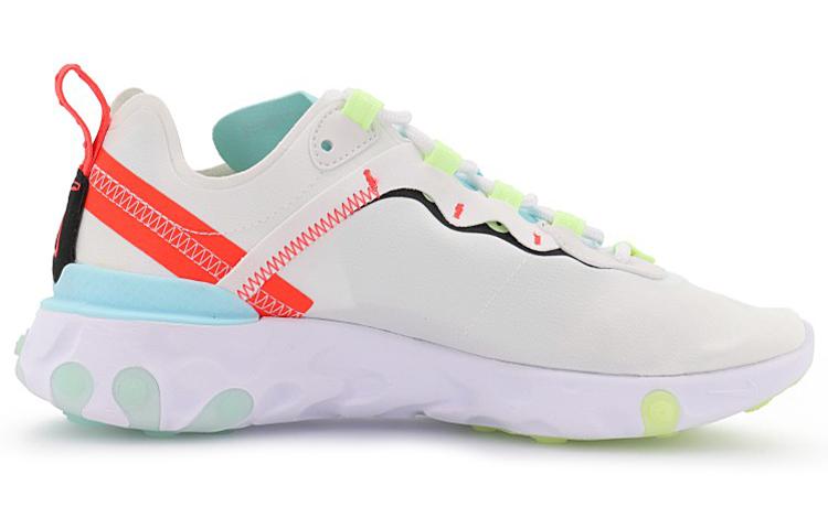 Nike React Element 55 White Black Blue Women's DB5926-101
