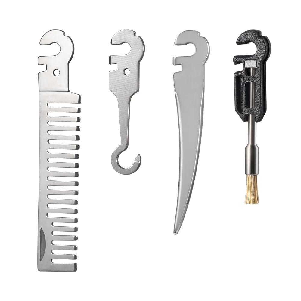 

Собери свой собственный аксессуар для Roxon FT08 Flex a Marlin Mini и набор из 4, идеально подходящих для активного отдыха и кемпинга, мультитул мультитул (Включает расческу,