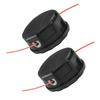 2pcs Trimmer Head Lawn Mower Trimmer Line For Speed 400 For Maintaining Lawns Gardens Landscaped Areas Garden Power Tool Parts