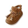 2025 Winter Children's Velvet-Lined Cotton Boots for Girls and Boys
