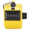BERM Hand Tally Counter 4-Digits Plastic Knob Reset Handheld Counting Tool with Hook