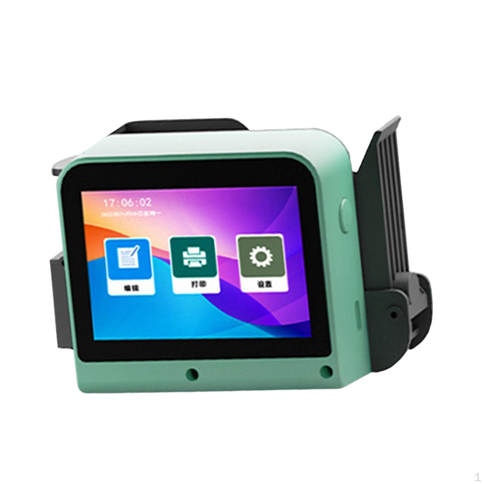 

Портативный ручной принтер для быстрой маркировки и кодирования зелёный