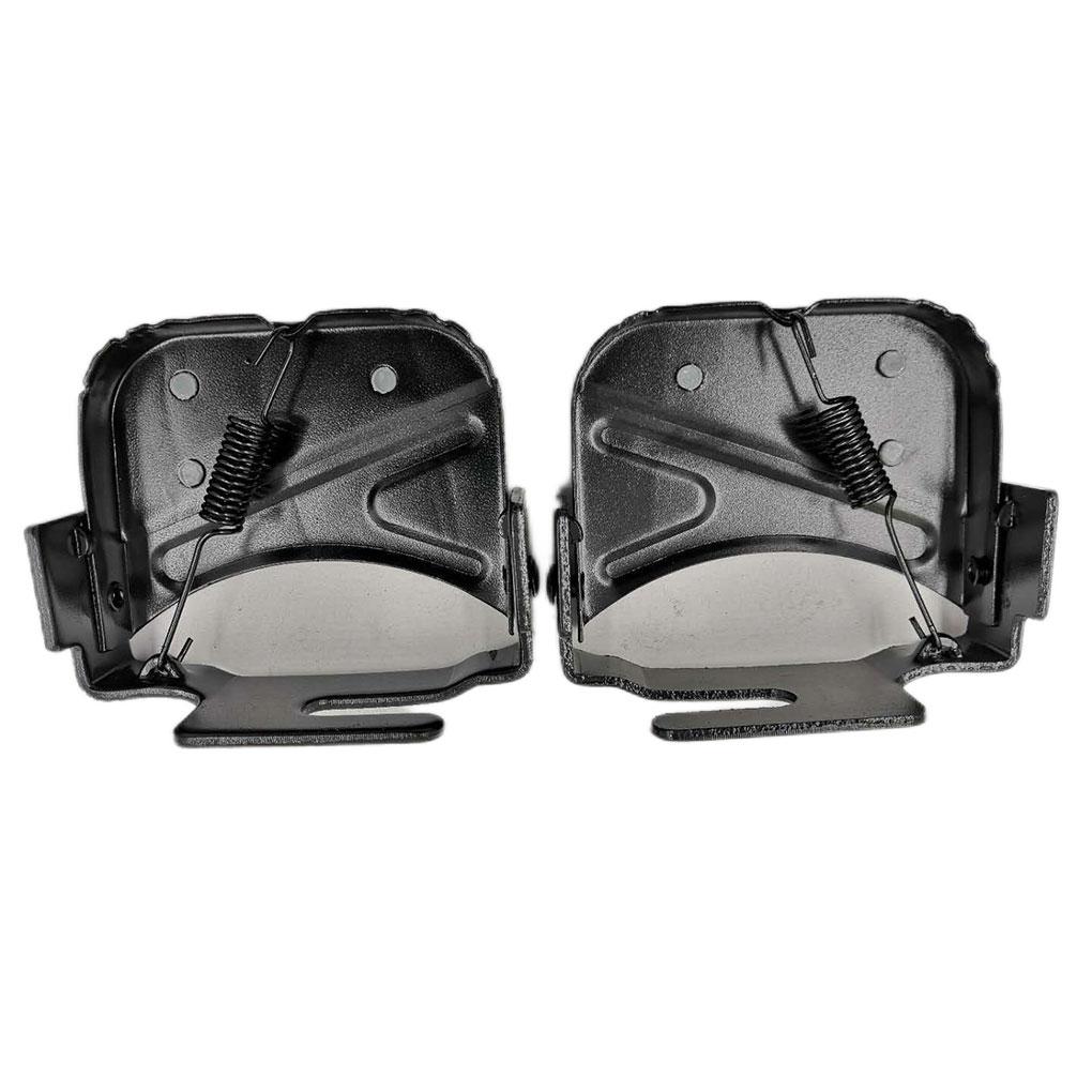 2 Pieces Bike Footrest Pedals Wear-Resistant Useful Cycling Accessory Heavy Duty High Intensity Foot Peg Rest Adults Child