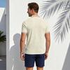 Men's Casual Short Sleeve Half-Zip Shirt – Versatile Design – Fit – Everyday Wear for Summer – for Casual Outings