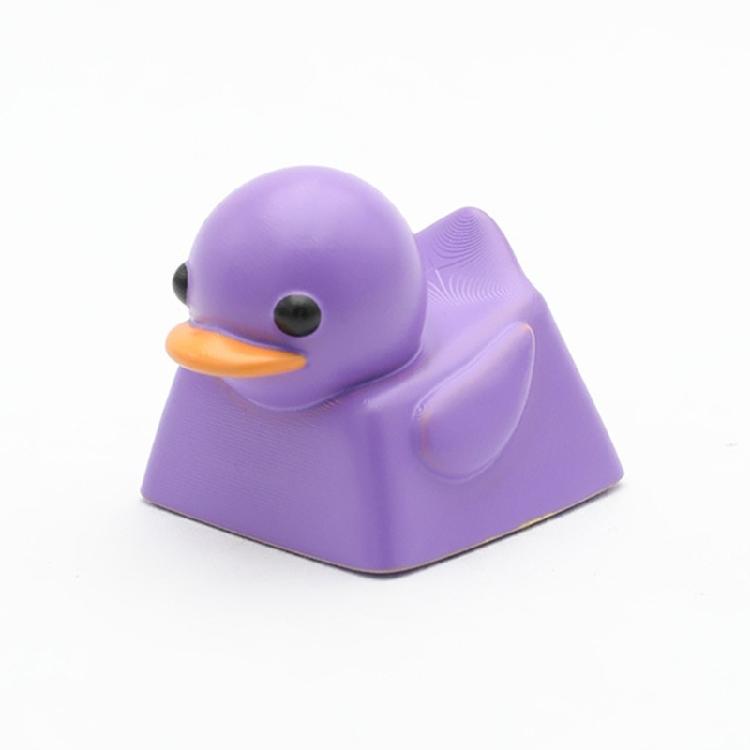 Kachna kvákající Pryskyřice Klíčenka Klíčenka Kachna Kvakající Hračka Pro Klávesnice Přizpůsobení Uvolňovač Stresu Dárek