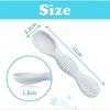 3 Pieces Silicone Teething Spoons for Kids and Babies, Expert Recommended for Weaning