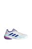 Tennis Shoes Barricade 13 Tennis LZR24 Footwear Aqua Cm [Adidas] White/Lucid Blue/Semi-Flash (IF9129) 25.5