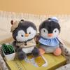 Penguin Plush Keychain Cartoon Soft Toy With Pp Cotton For Bag Decor And Gifts