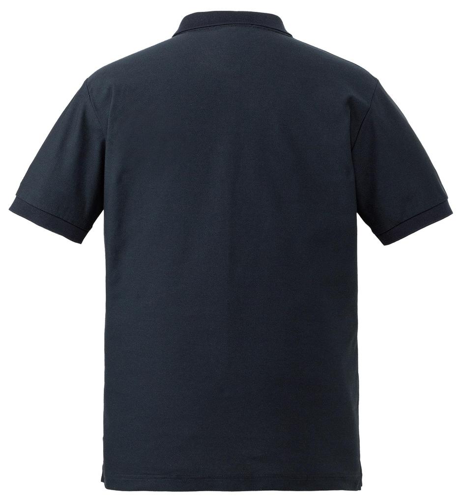 Genuine X Rosasen Pique Short Sleeve Polo Size L [Mercedes-Benz Collection] Mercedes-Benz Shirt, Navy,