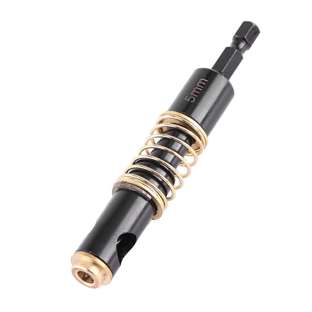 5mm Diameter Hinge Drill Bit Spring-Loaded Guide Woodworking Drill Bit For Door Hinge Installation