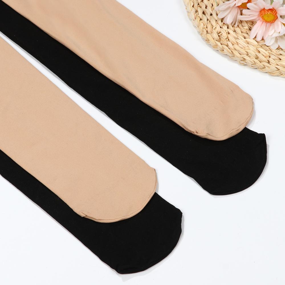 Sexy Thick Warm Stockings 150D Opaque Footed Tights Women Pantyhose