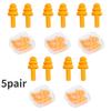 10Pairs Silicone Earplugs Noise Reduction Comfort Earplugs Soft Waterproof Swimming Waterproof Insulation Cancelling For Sleep