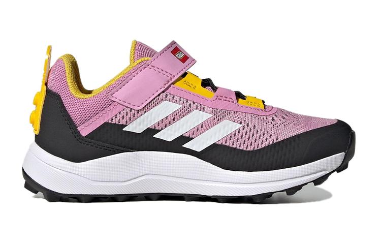 LEGO x Adidas Terrex Agravic Flow Abrasion Resistant Low top Kids' Running Shoes Black Pink Kids' IE4972