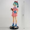 Dragon Ball Character 15cm Childhood Bulma Pink Cute Girl Action Doll Pvc Statue Model Doll Collection Room Decorative Gift