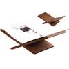 Book Stands For Display Wooden Book Reading Stand Coffee Table Cookbook Holder Crossed Frame Tabletop Bookshelf For Magazines