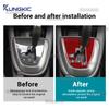 Voor Fiat Bravo 2006 2007 2008 2009 2010-2018 LHD Zacht Koolstofvezel Automatische Versnellingspookpaneel Cover Interieurdecoratie Accessoires.