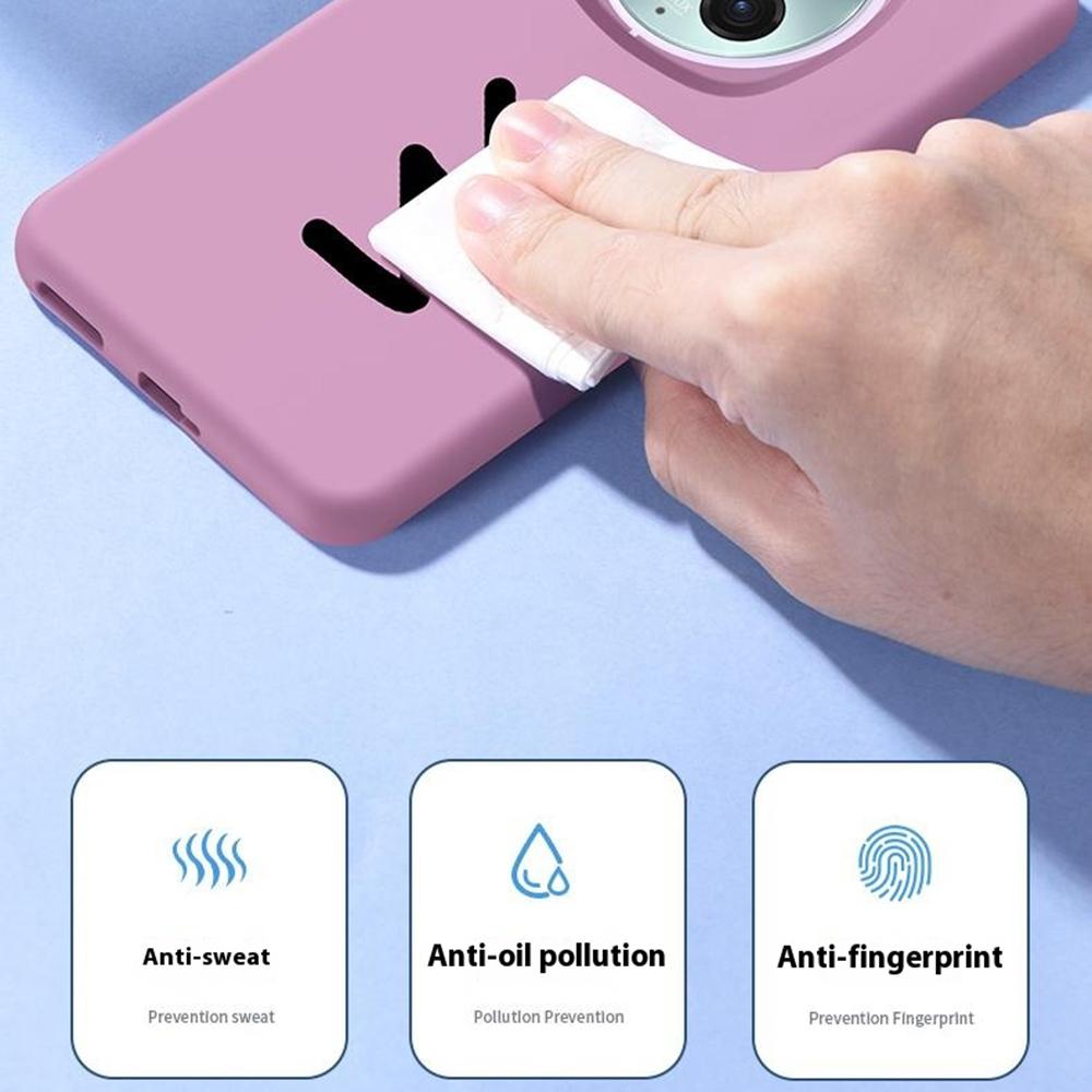 For Honor Magic6 5G Case Skin-Friendly Liquid Silicone+PC Phone Cover