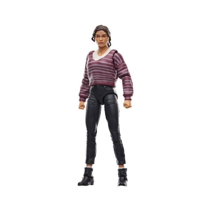 Figurine - HASBRO - Spider-Man: No Way Home Marvel Legends - MJ 15 cm - Noir, Rouge nero