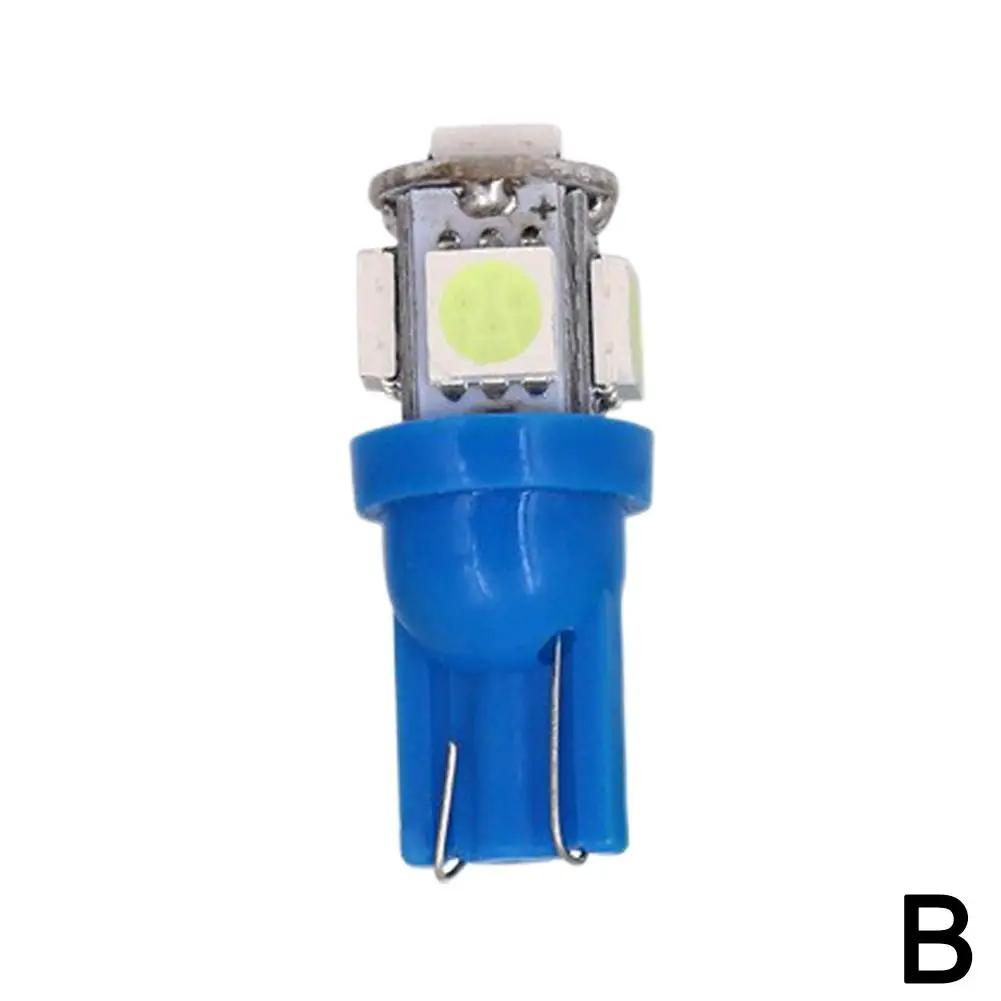 1PCS T10 5W5 W5W LED Bulb 5050 5SMD 12V Car Reading Interior Side Motorcycle light Plate Light Wedge Dome License Trunk Lam P2G6