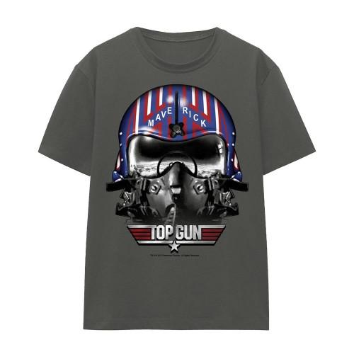 Top Gun Unisex Adult Maverick Helmet T-Shirt