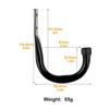 Best-Selling Heavy Duty Metal Garage and Garden Hooks Set