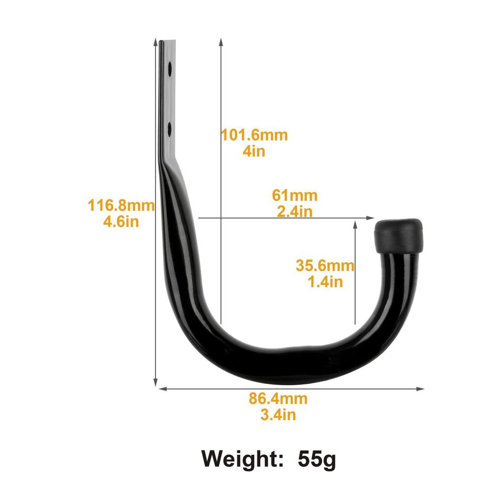 Best-Selling Heavy Duty Metal Garage and Garden Hooks Set