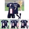 Premium Paris Saint-germain Fußballtrikot-Set für Kinder Messi Mbappe Neymar