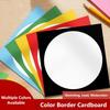 Multi-functional Hard Cardboard Color Border Thickened Sketch Paper Art Painting Paper Kindergarten