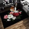 Floral Elegance In Bloom Office Rug Chair Mat, Entryway Carpet, Suitable for Front Door, Bedroom, Living Room, Desk, Holiday Gift