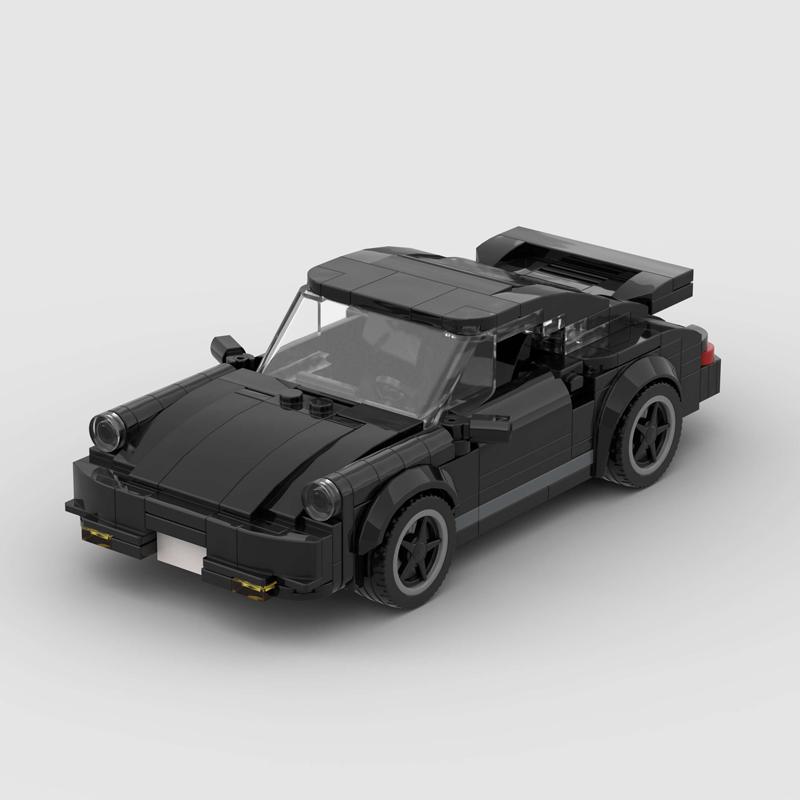 MOC Brick Technical Car Racer Building Block Sports Black Supercar Vehicle Technique Kids Toys Boy Christmas Gift