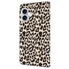 For iPhone 16 Case Pattern Printed Protective Cover TPU+PU Leather Flip Phone Case