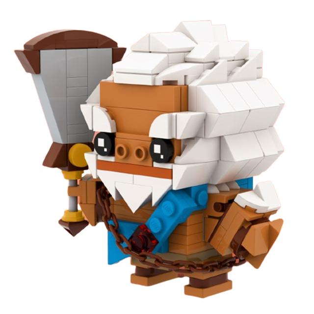 Buildmoc Wild Breath Link Skull Kid Kass Lynel Chest Vaatis Urbosas Figures Building Blocks Toys for Children Gifts