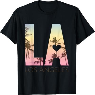 Los Angeles T-Shirt Sunset LA Tee Shirt T-Shirt
