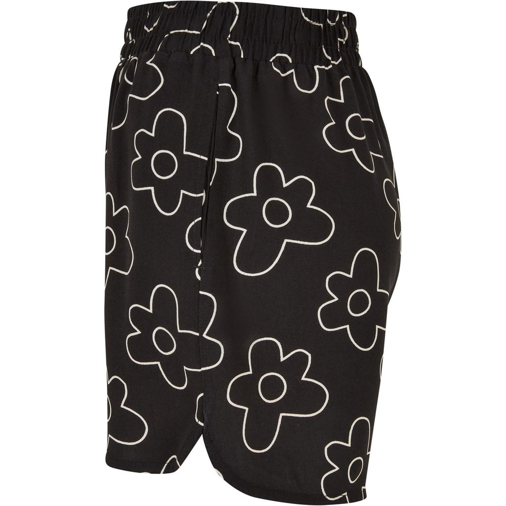 Urban Classics Womens/Ladies Viscose All-Over Print Resort Shorts