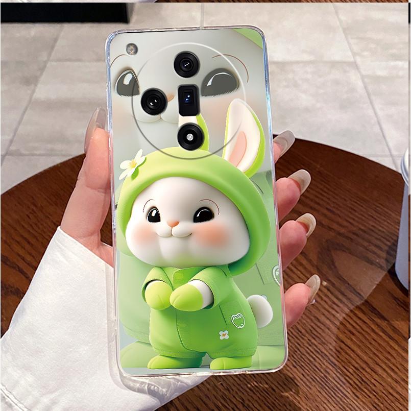For OPPO Find X7 5G Popular Pattern Panda Shell For OPPO Find X7 Pro/Find X7 Ultra 5G Soft TPU Transparent Shockproof Cover
