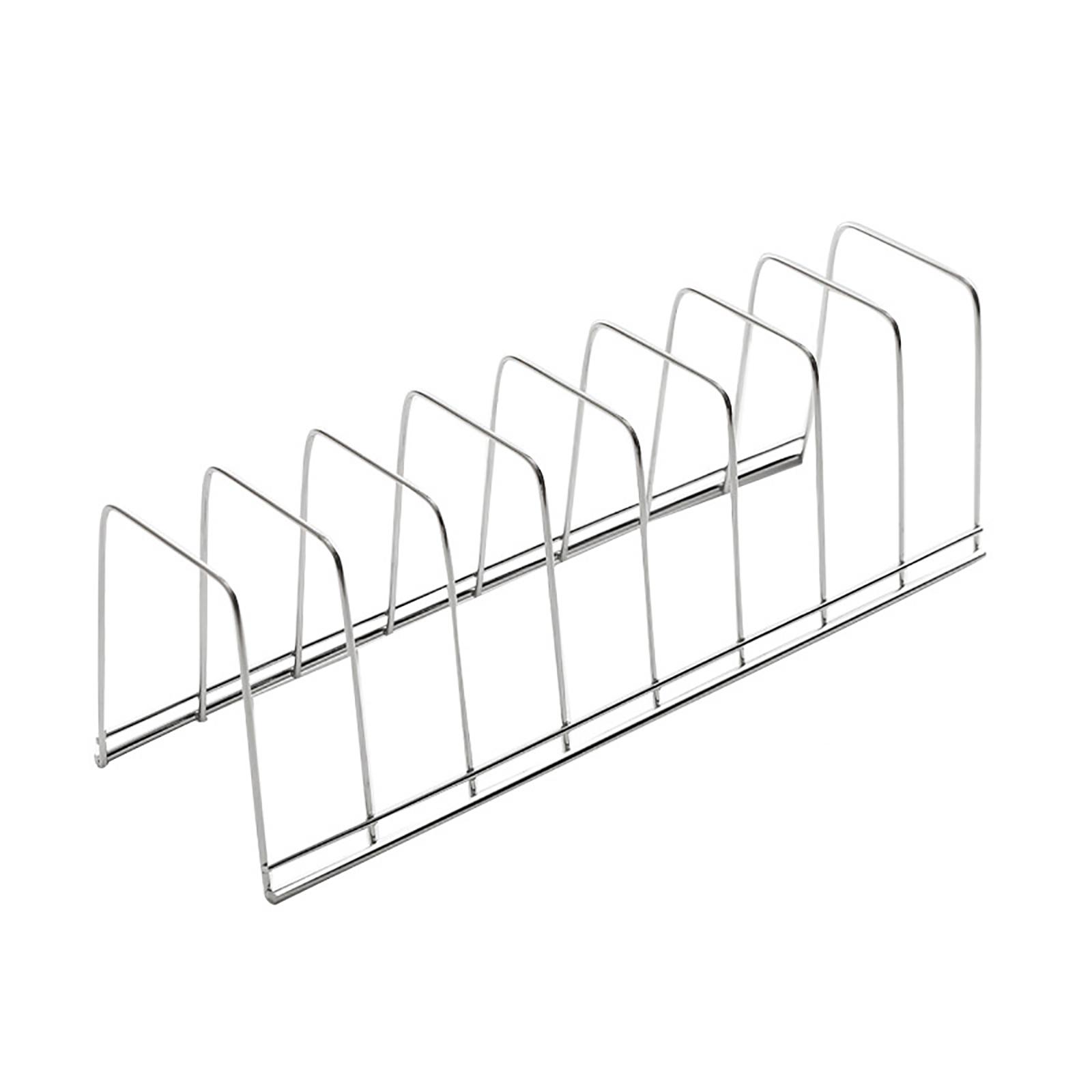 Стойка для сушки посуды из нержавеющей стали, кухонная полка для посуды, крышки для кастрюль, полки для хранения тарелок, многоцелевая полка, держатель для сушки мисок, кухонный органайзер