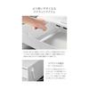 Monitor stand with drawer that can also fit game controllers Tower White Living computer stand Yamazaki Jitsugyo PC rack Shelf Desk top Monitor stand