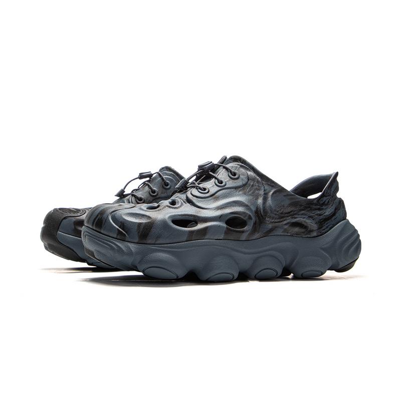 Li Ning CF Outdoor Creek Hiking Shoes Unisex Hiking Shoes Black Teal AHCV019-3