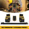 Robuster Oxford Werkzeuggürtel Hüfttasche Multi Utility Tasche Arbeitsgürtel mit Schnellverschluss für Elektriker
