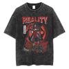 Anime Naruto TShirt Manga Retro Washed Version Kakashi TShirt Pain TShirt Lee Tobi Top Mens  Cotton Streetwear