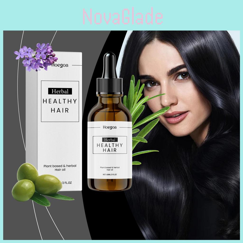 Hoegoa Nourishing Hair Oil For Hydration And Moisture With Gentle Scalp Care 60ml