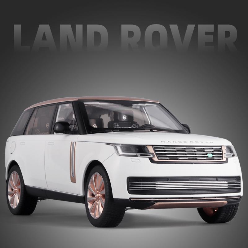 1/18 Scale Land Rover Range Rover SV2022 Alloy Diecast Model Car Metal Large Home Trendy Decoration Holiday Gifts with Boyfriend Kids
