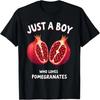 Just A Boy Who Loves Pomegranates Fun T-Shirt