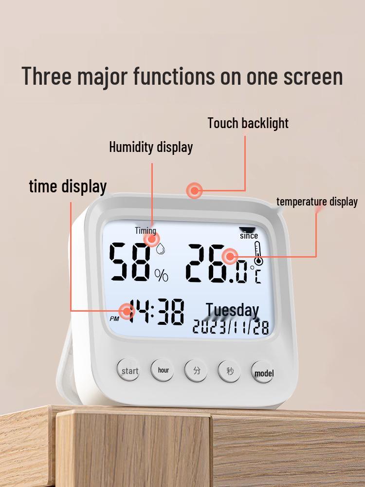 High-Precision Indoor Baby Room Wall-Mounted Thermometer & Hygrometer