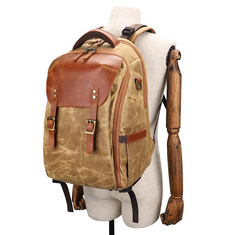 Origin Camera Backpack Waterproof Canvas Bag Outdoor Liner Digital Shoulder Photo Bag