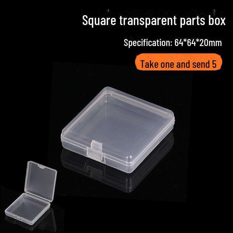 Green Forest Multi-grid Rectangular Tool & Component Storage Box