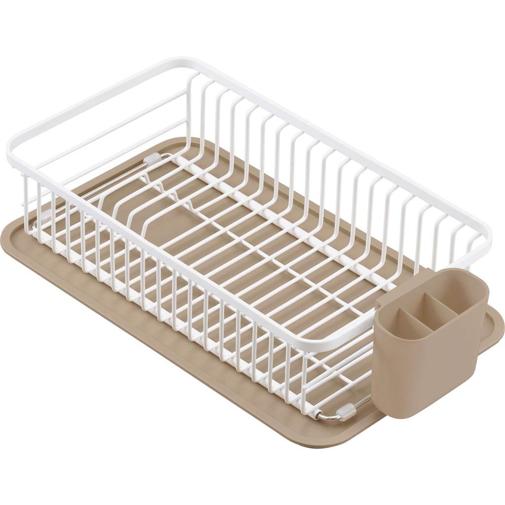YOHAKU Compact Drainer Chocolate Sink-on Basket, MG-0398