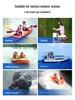 Water Rescue Safety Rope: Emergency Floating Polyester Tow with Life Jacket Compatibility