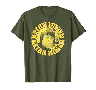 Brian Wilson Yellow Headshot T-shirt