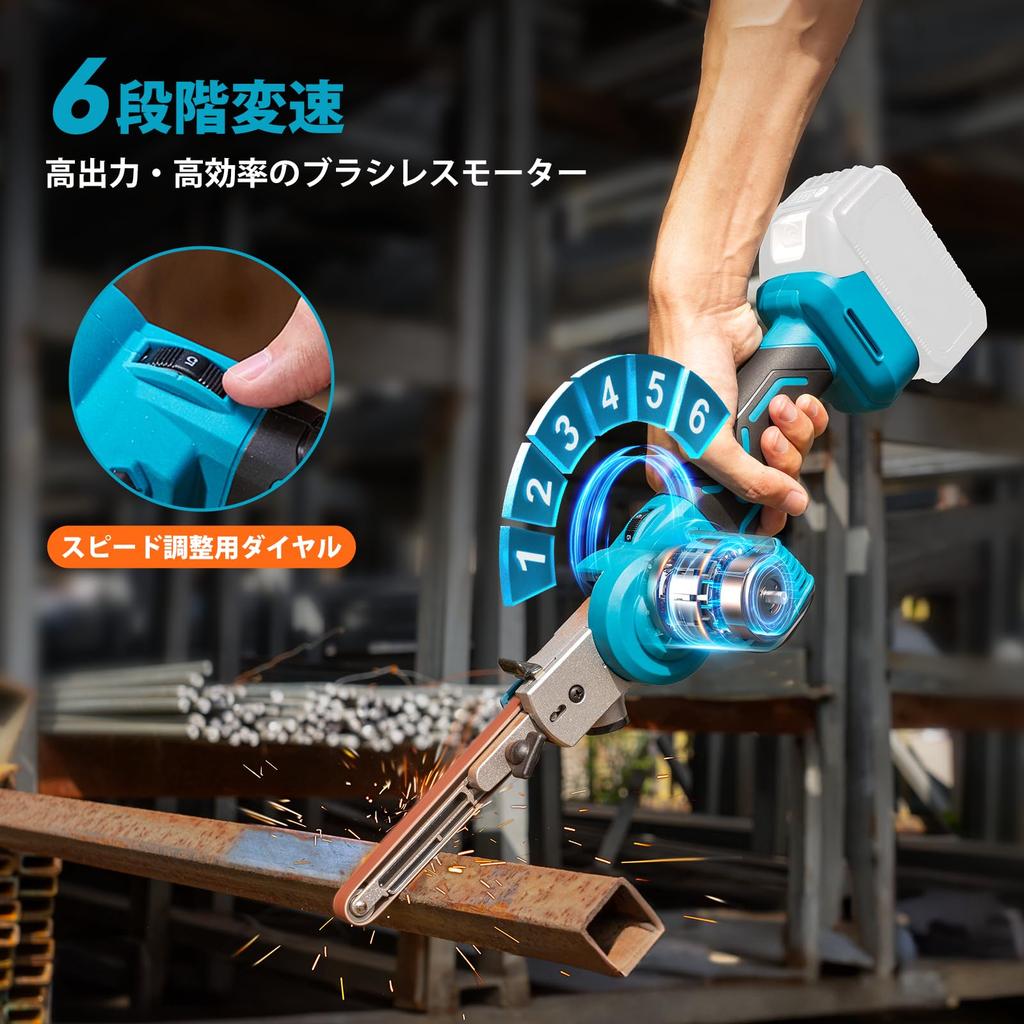 For SEESII Electric Rechargeable Belt Compatible with 13mm and 8mm Brushless Sandpaper Makita 18V Japanese Instruction Manual Sold [New 2025] Sander,